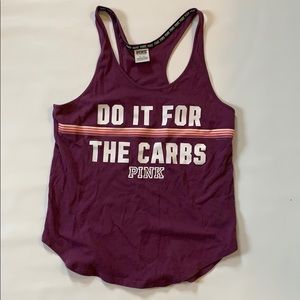 PINK™️ Racerback Tank Size M